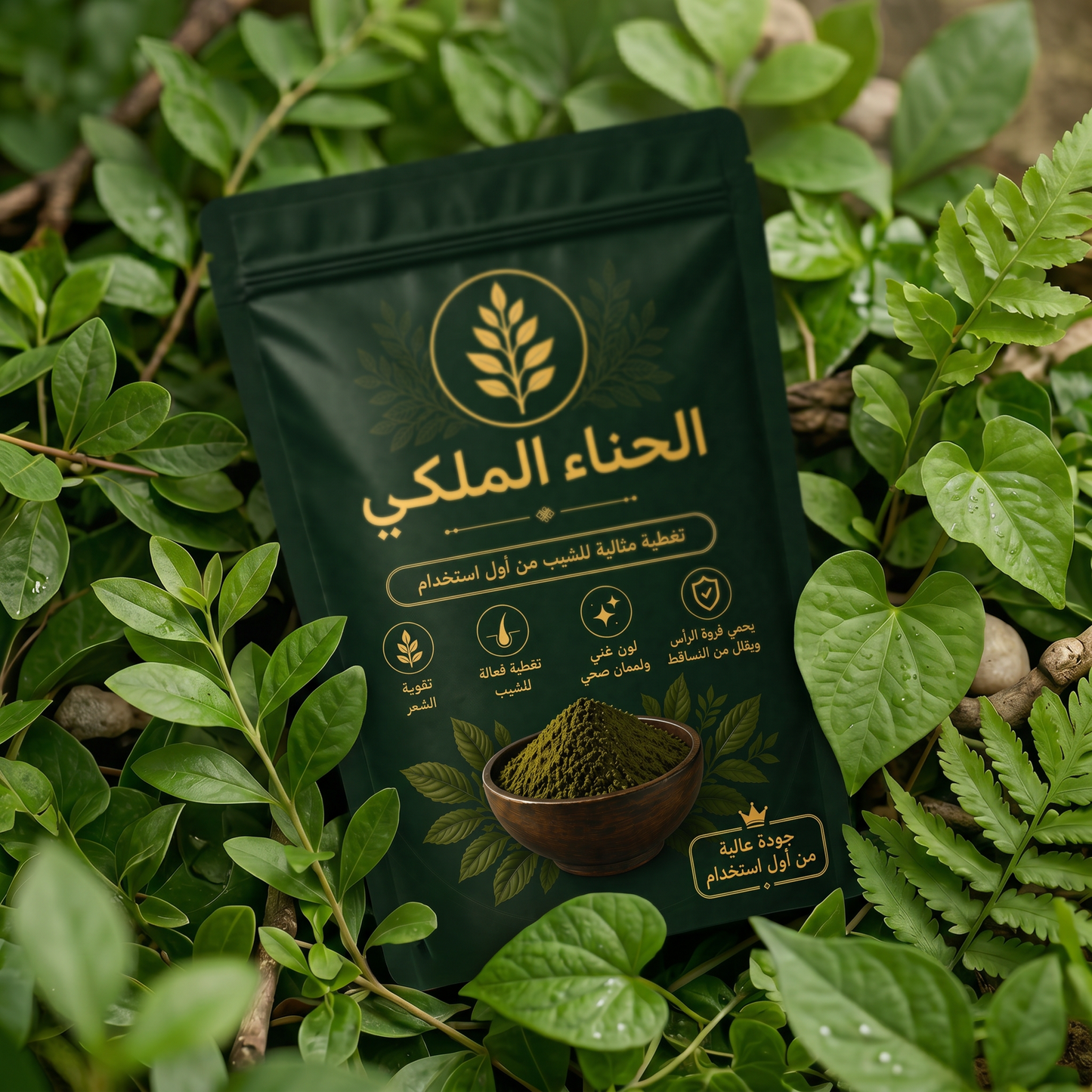 الحناء الملكي الحل المثالي لتلوين الشعر بدون مواد كيميائية خطرة وبنتيجة غنية