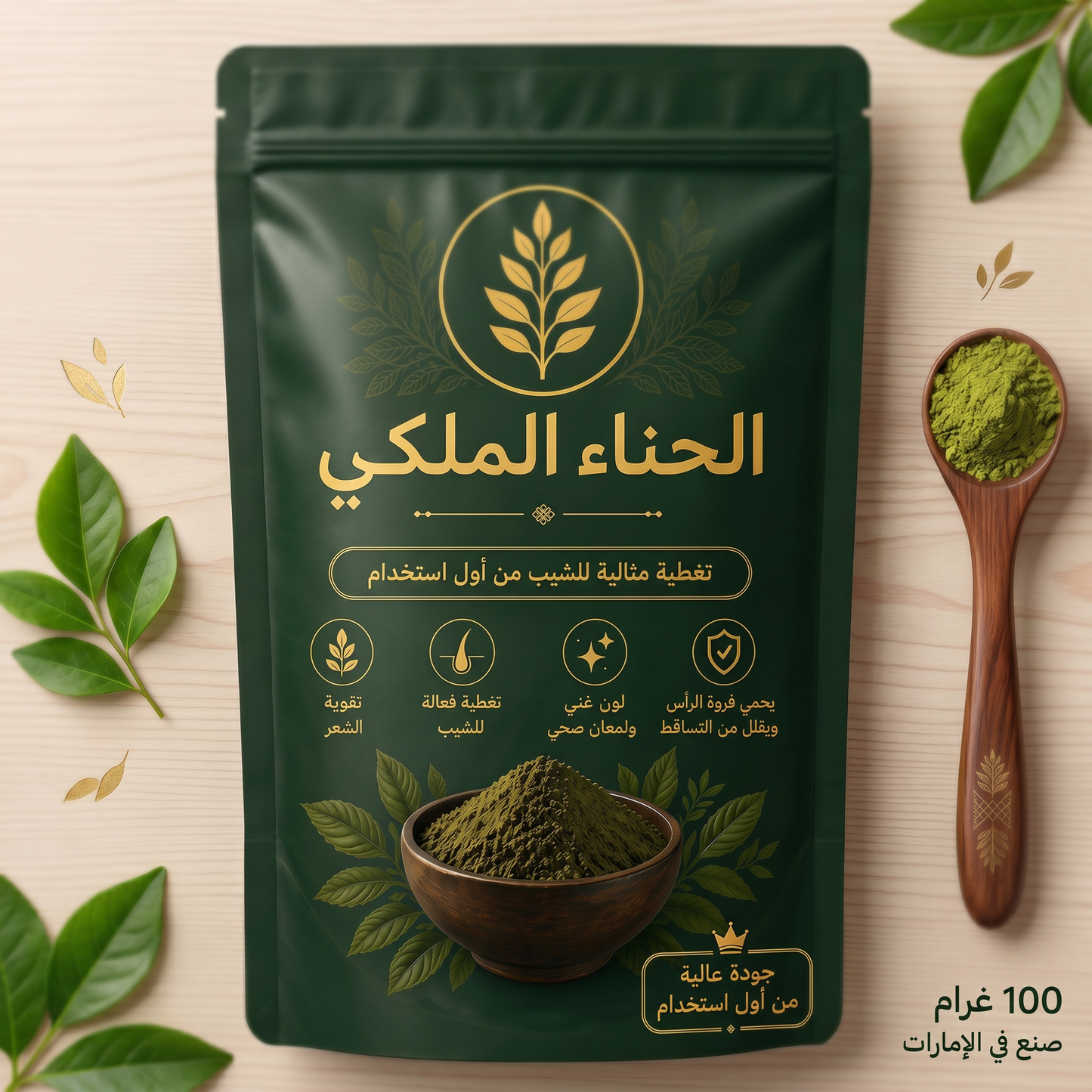 الحناء الملكي الحل المثالي لتلوين الشعر بدون مواد كيميائية خطرة وبنتيجة غنية